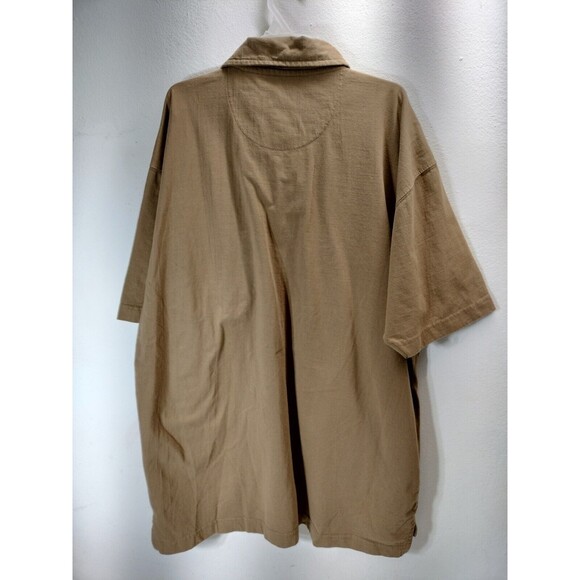 Route 66 Mens Polo Shirt Size Medium Brown - Picture 4 of 9